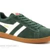 Gola EQUIPE Suede CMA495NA- Evergreen Off White Gum - Basket Homme