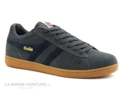 Gola EQUIPE Suede CMA495GE Shadow Navy Gum - Basket Homme