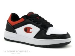 Champion REBOUND 2-0 Low S21906-CHA-KK003 - Noir Blanc Rouge - Basket H