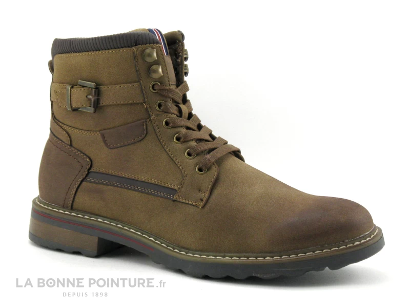 Enzo Marconi-V9813 Brown - Boots Homme Marron Fonce – Image 5