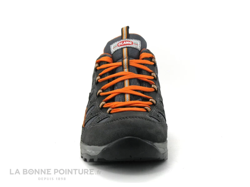 Olang ZENITH Tex - Gris Orange - Chaussure Randonnee Homme – Image 2