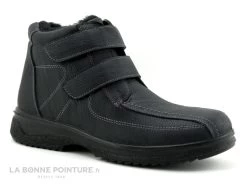 Ektic GRIGNANTI Noir - Bottillon Homme Fourre Avec Scratches