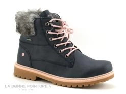 Lico ANOUK 320299 - Bleu Marine - Rose - Bottine Mode Fille