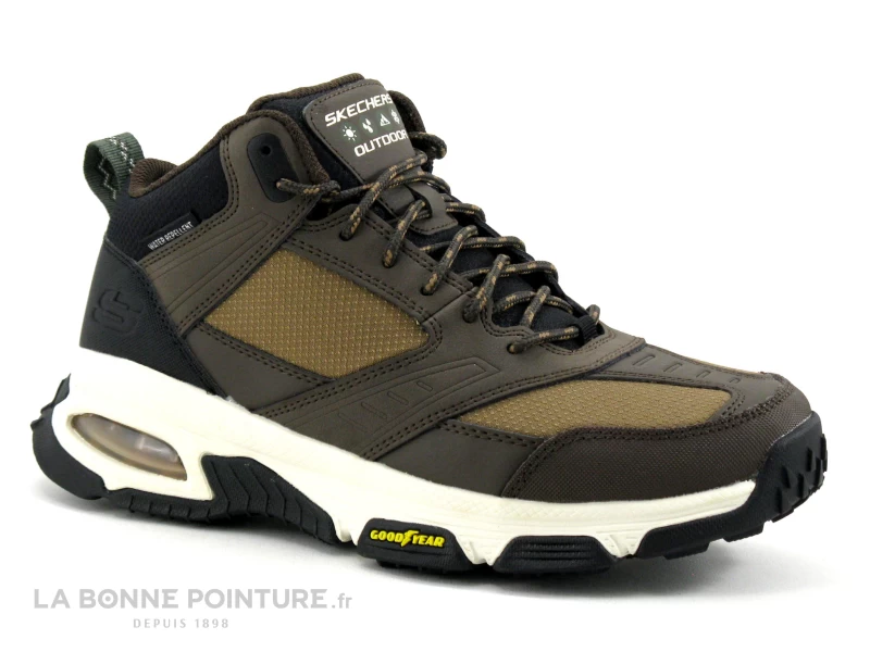 Skechers SKECH AIR ENVOY Marron 237215 - Chaussure Montante