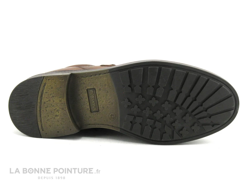 Redskins TRIOMPHE Cognac NS89147 - Boots Homme Cuir Marron – Image 7