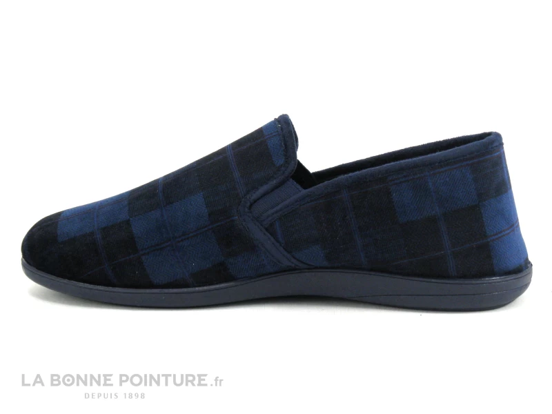 Koyuk Dinamic 530791 Marine - Chausson Velours Homme – Image 2