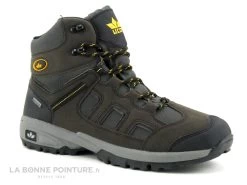 Lico EAGAR HIGH Marron Orange - Boots Randonnee Homme