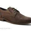 Point D Orgues PORI Marron - Chaussure Habillee Homme