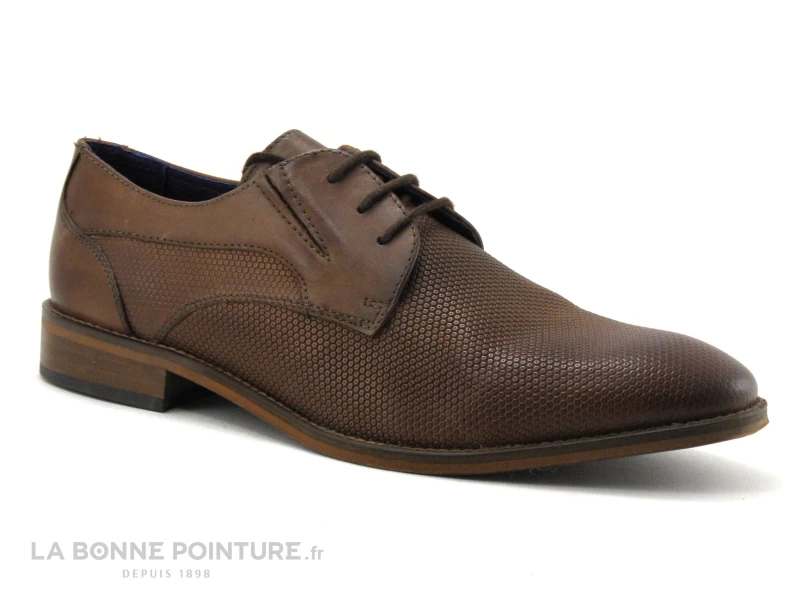 Point D Orgues PORI Marron - Chaussure Habillee Homme – Image 5