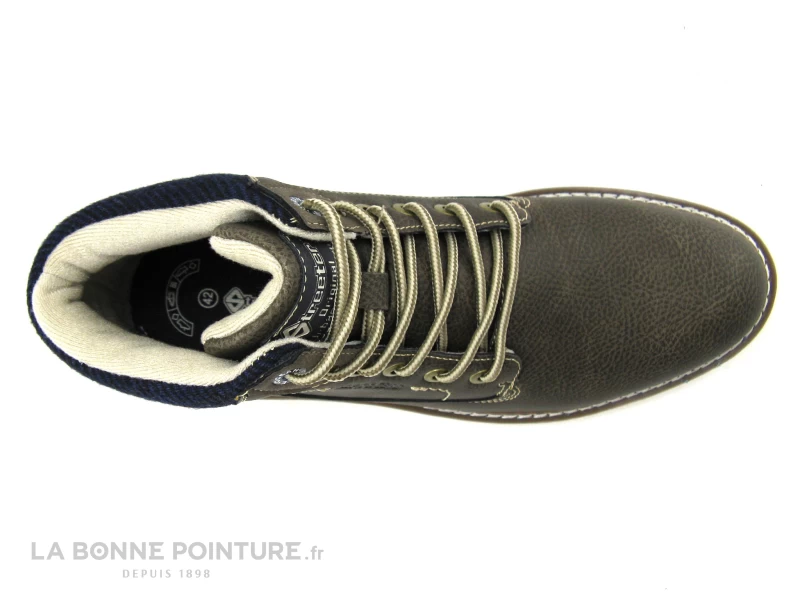 Streeter HOLOU Marron Fonce - Haut Marine - Boots Homme – Image 6