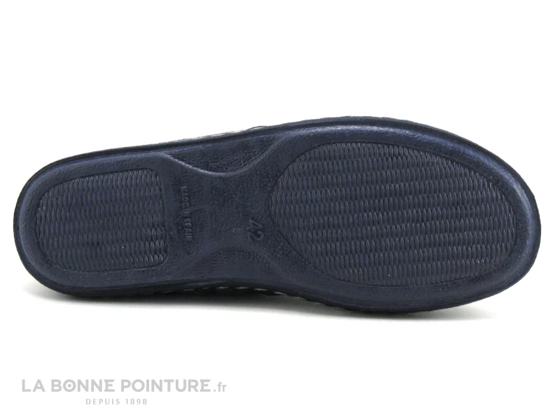 Ouf BARTO Marine Et Ecossais - Charentaise Homme – Image 4