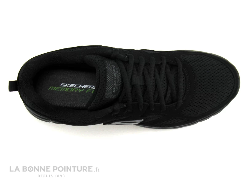 Skechers BURNS AGOURA - 52635 Noir - Basket Homme – Image 6