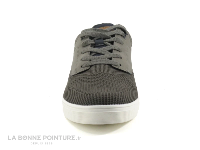 Streeter EDON Taupe - Basket Beige Homme Devant Maille – Image 2