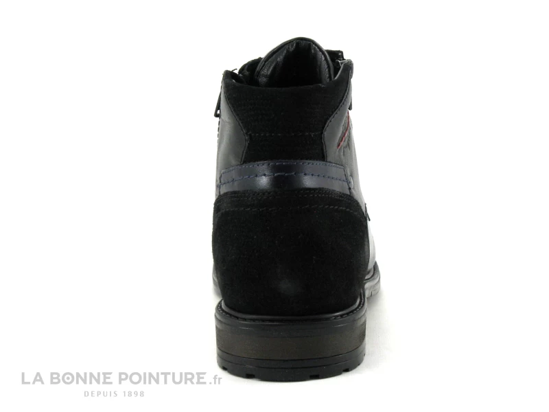 Point D Orgues FORY Noir - Boots Homme - 2 Fermetures Eclair – Image 4