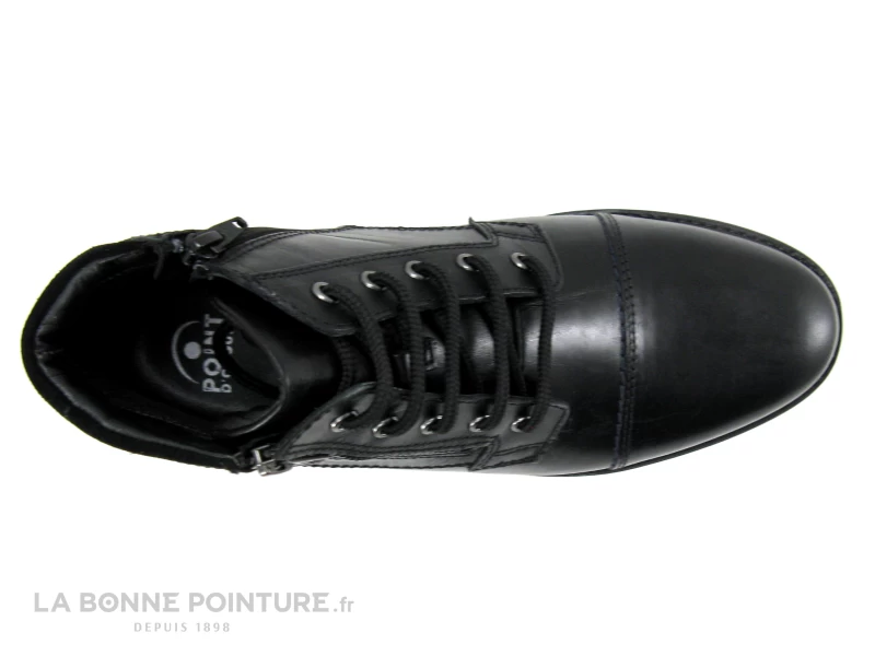 Point D Orgues FORY Noir - Boots Homme - 2 Fermetures Eclair – Image 6