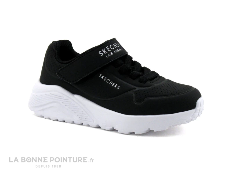 Skechers UNO LITE VENDOX - Basket Noire Enfant