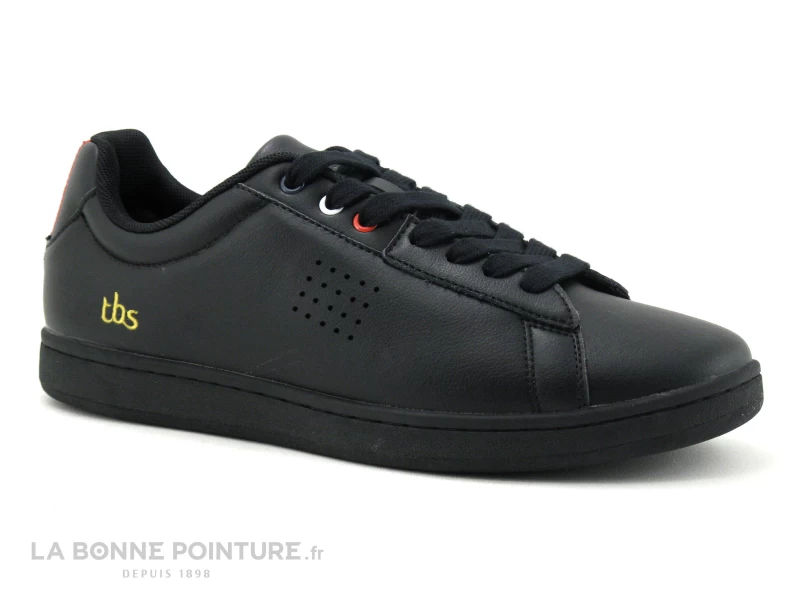TBS LOVELLE Noir - Basket De Ville Homme Cuir Noir – Image 5