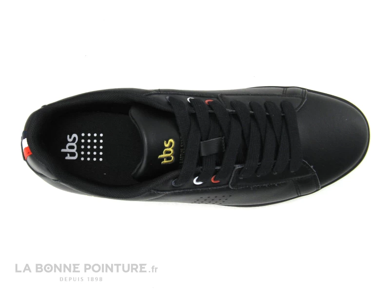 TBS LOVELLE Noir - Basket De Ville Homme Cuir Noir – Image 6