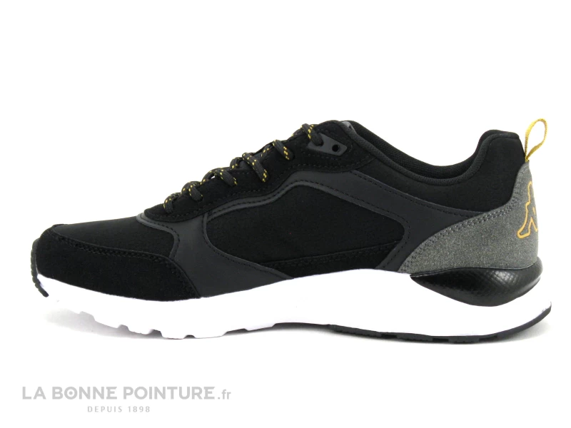 Kappa Brady 37157 A5S JW - Black Tan Grey - Basket Homme – Image 3