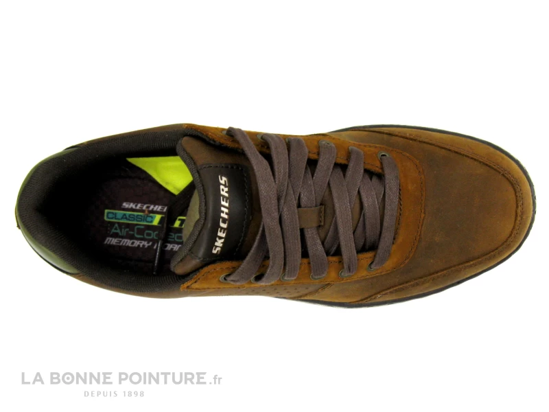 Skechers 210142 EVENSTON FANTON - Basket Ville Homme Marron – Image 6