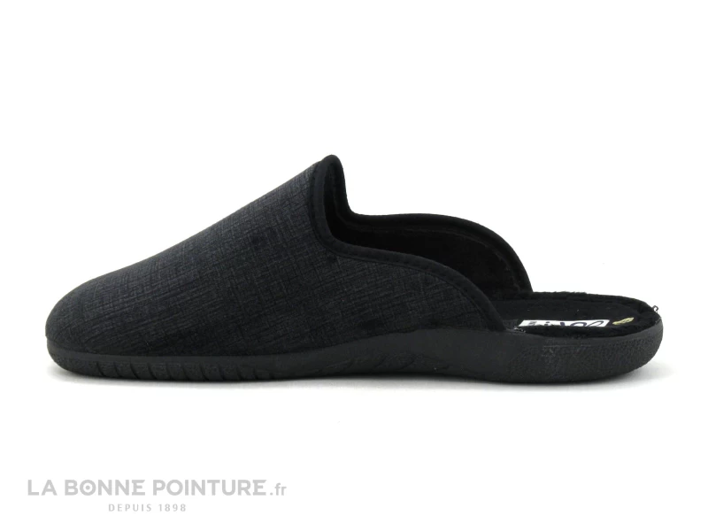 Ouf Initial Avesto Noir - Pantoufles Homme – Image 2