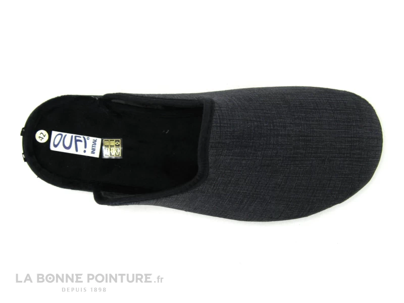 Ouf Initial Avesto Noir - Pantoufles Homme – Image 3