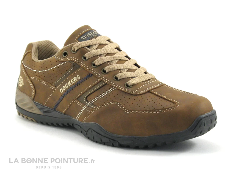 Dockers 44BN010 650 470 Cognac - Basket Homme Marron Clair – Image 5