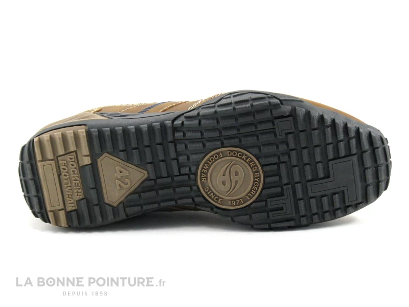 Dockers 44BN010 650 470 Cognac - Basket Homme Marron Clair – Image 7