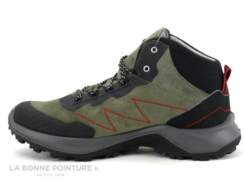 Grisport 14703V10G Kaki Noir - Chaussure Montante Randonnee Homme – Image 3