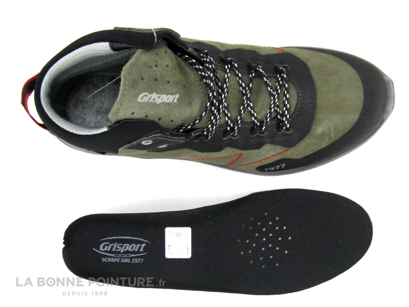 Grisport 14703V10G Kaki Noir - Chaussure Montante Randonnee Homme – Image 5