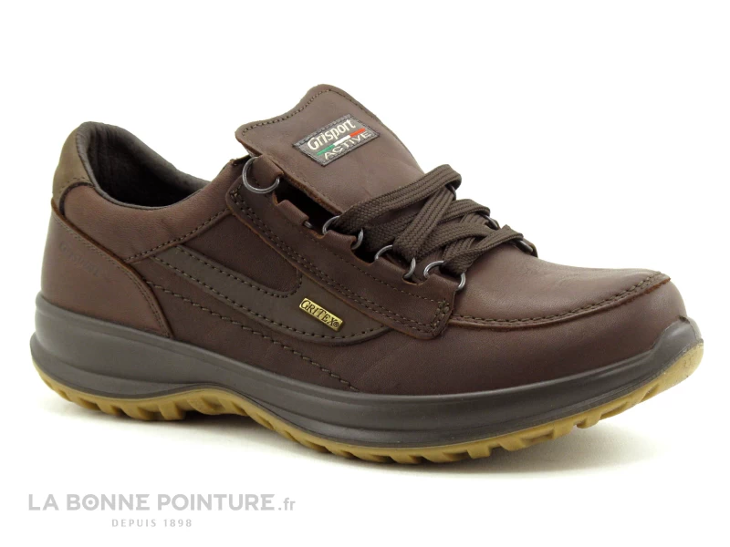 Grisport 8617 Marron Fonce - Chaussure Homme - Gri Tex