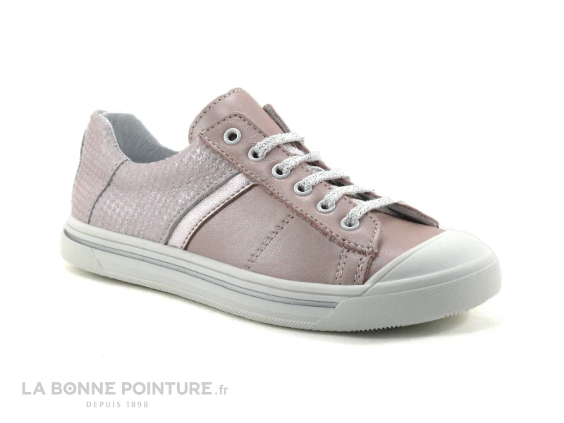 Bopy SCOOBI Rose - Sneakers Mode Fille Cuir Rose – Image 5