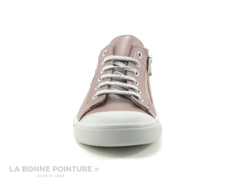 Bopy SCOOBI Rose - Sneakers Mode Fille Cuir Rose – Image 2