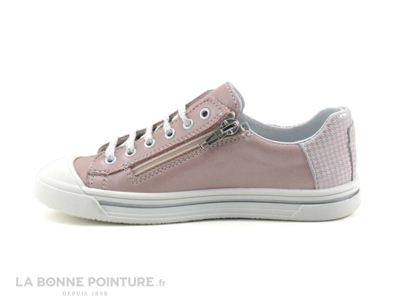 Bopy SCOOBI Rose - Sneakers Mode Fille Cuir Rose – Image 3