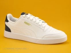 Puma SHUFFLE White - Basket Blanche Homme