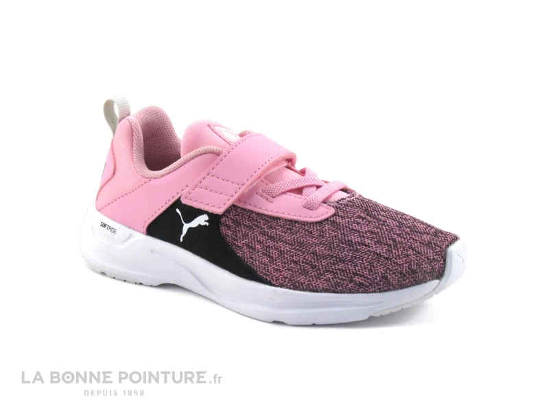 Puma COMET 2 Rose - Basket Fille Avec Elastique Et Scratch – Image 5