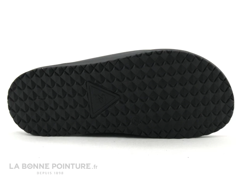 Morans POLARO Noir - Mule Homme Cuir Noir Avec Brides Reglables – Image 4