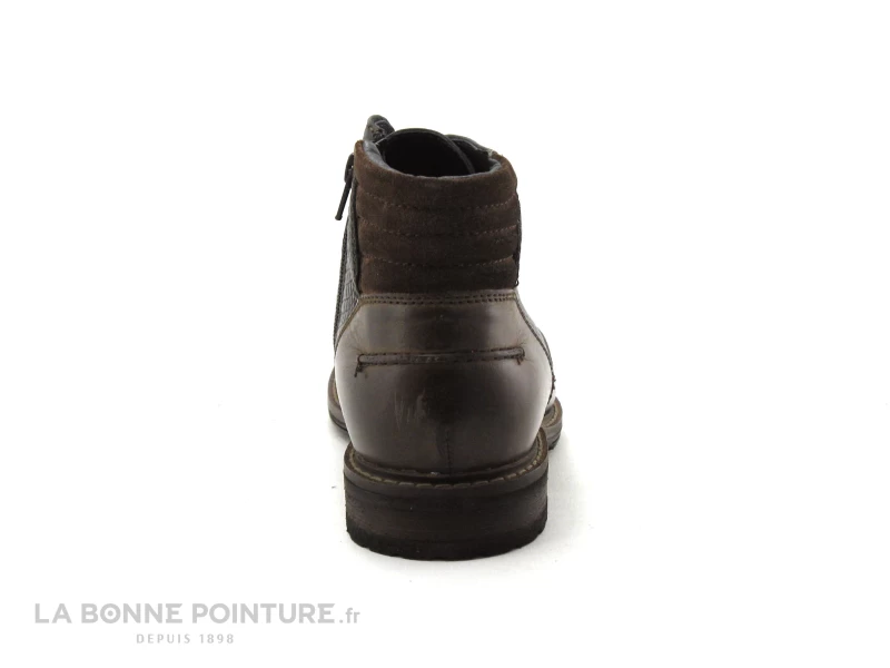 Point D Orgues AUSSIE - Bleu Marine - Marron - Boots Homme – Image 4