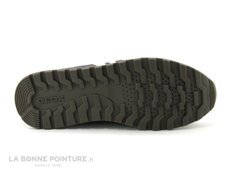 Geox U25CPA PONENTE - Marron - Bleu Marine - Basket Ville Homme – Image 7