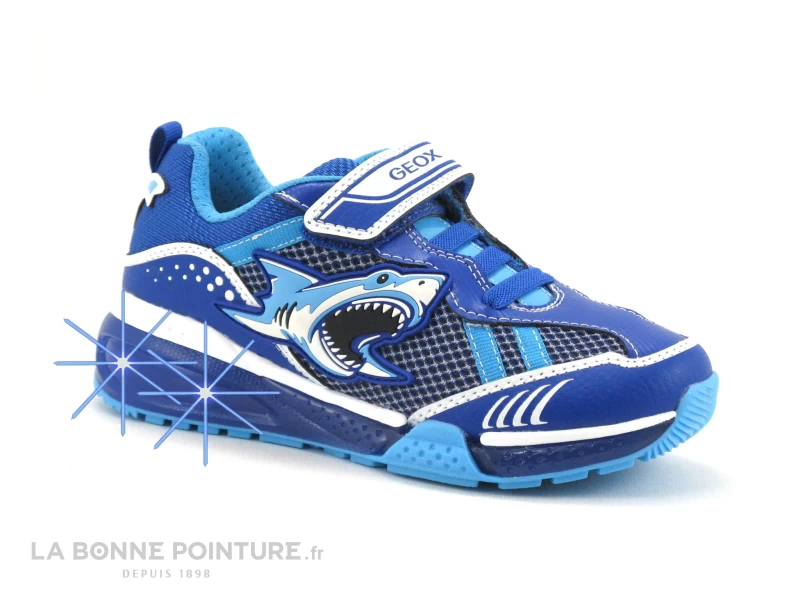 Geox BAYONYC J25FEA Royal Sky - Basket GARCON