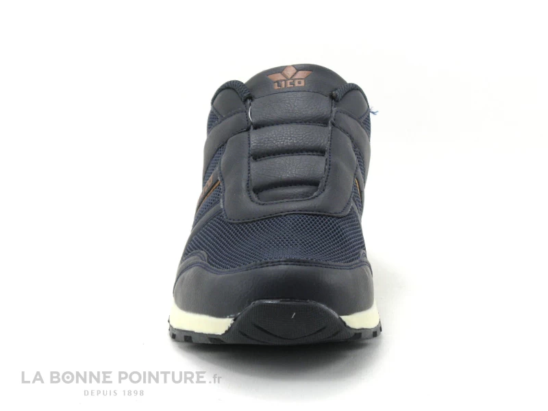 Lico MAREK SLIPPER Marine Marron - Basket Homme Sans Lacet – Image 2