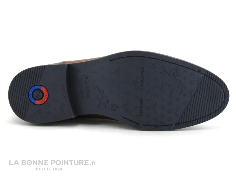 Fluchos F1630 THEO Memory Cuero - Chaussure Habille Homme Marron – Image 7