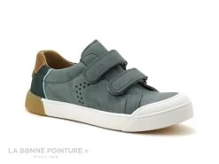 Bopy VODKAVEL Vert - Basket GARCON Avec Brides Velcro