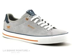 Mustang 4180-307-22 - Gris Clair - Basket Homme