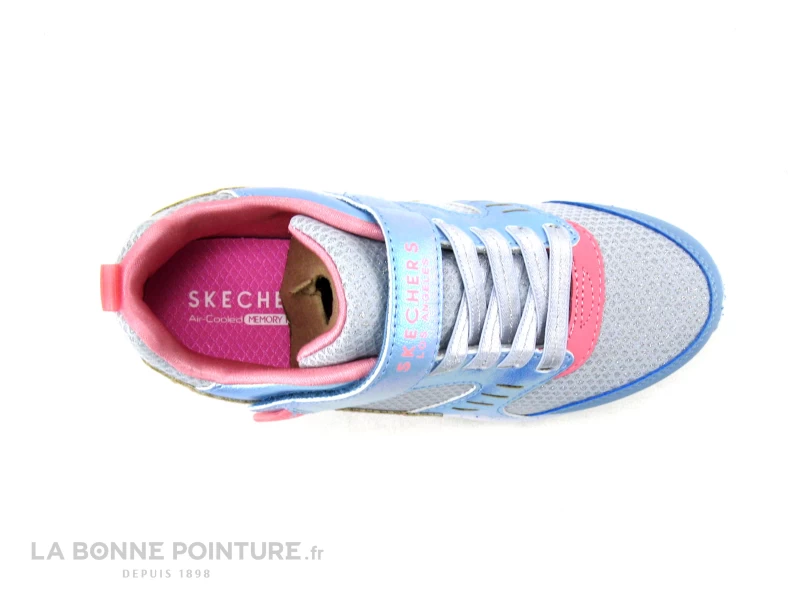 Skechers UNO LITE Gen Chill - 310464 - Bleu Rose Argent - Basket Fille – Image 6