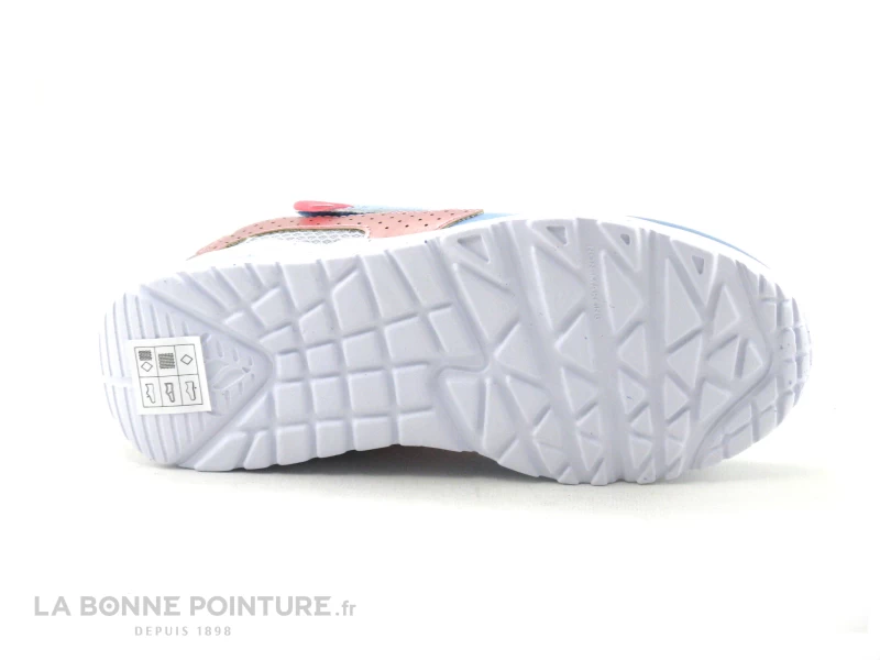 Skechers UNO LITE Gen Chill - 310464 - Bleu Rose Argent - Basket Fille – Image 7