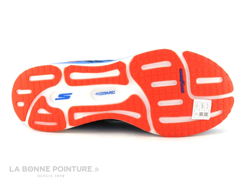 Skechers 246035 GO RUN Razor Excess 2 - Bleu - Basket Running Homme – Image 6