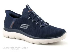 Skechers 232457 Summits High Range Navy - Basket Slip-ins Homme