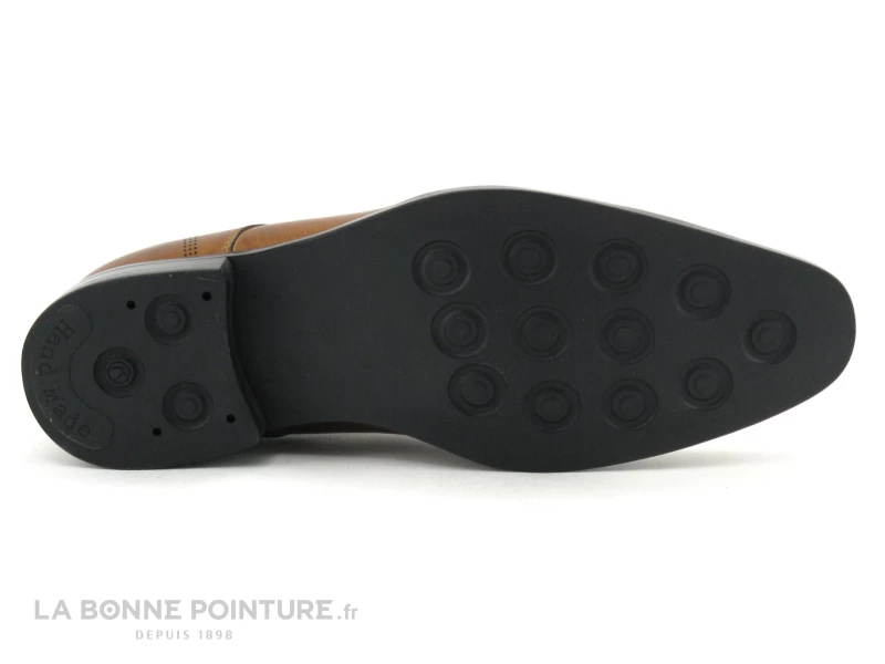 KDopa VATRELI Gold - Chaussure Derbi Homme En Cuir Marron Camel – Image 7