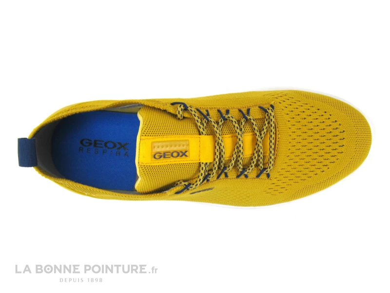 Geox SPHERICA - U15BYA - Jaune Ocre - Sneakers Mode Homme – Image 5